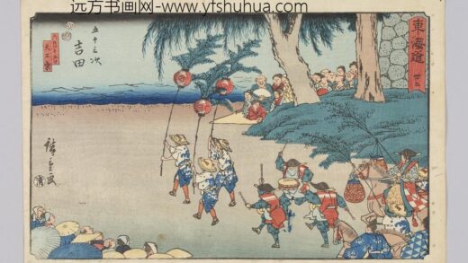 东海道三十五五十三次吉田.jpg