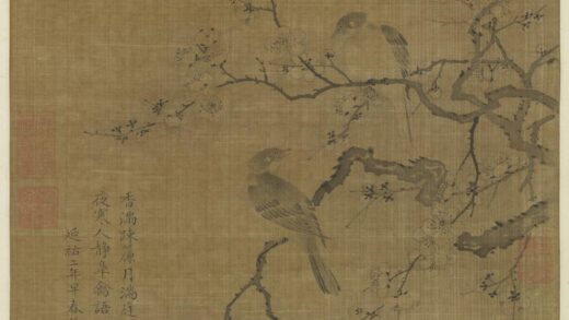 元萨都剌画梅雀轴.jpg