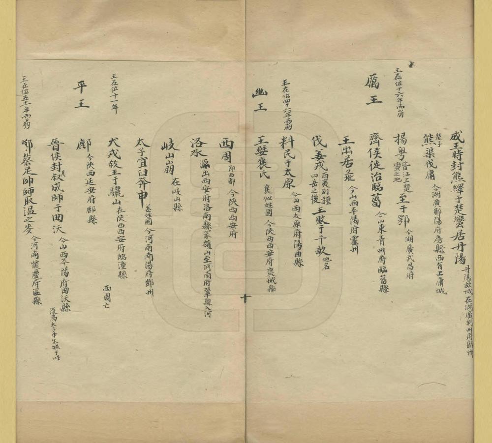 古今与地异同考证录_