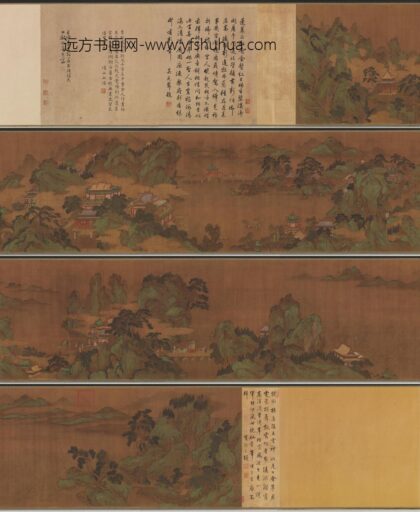 唐李昭道蓬莱宫阙图卷 1.jpg