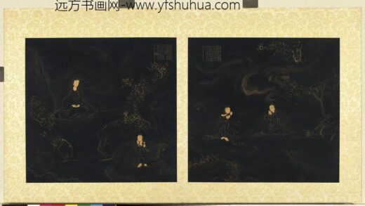 日本僧海仑画善财五十三参册 参善知众艺童子.jpg