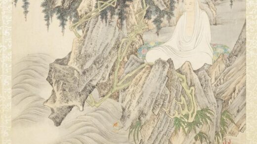 明丁云图罗汉册 罗汉（一） 4.jpg