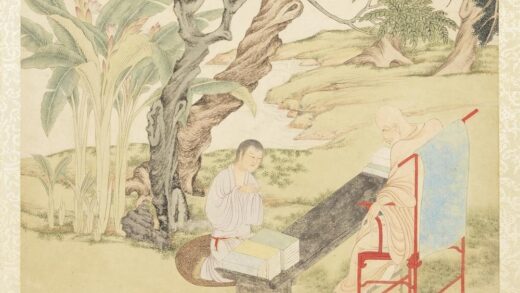 明丁云图罗汉册 罗汉（九） 4.jpg