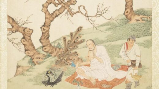 明丁云图罗汉册 罗汉（八） 4.jpg