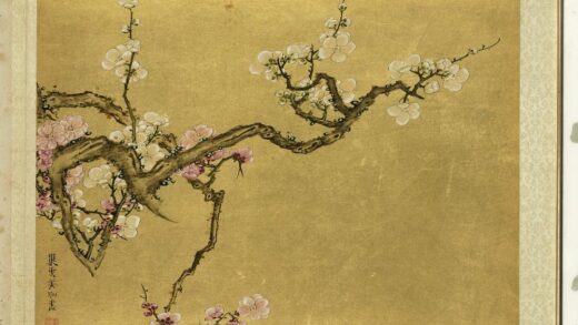 明人集绘册 清姜泓梅花.jpg