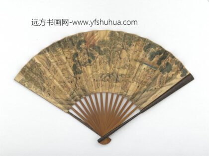 明李士光画西园雅集成扇 1.jpg