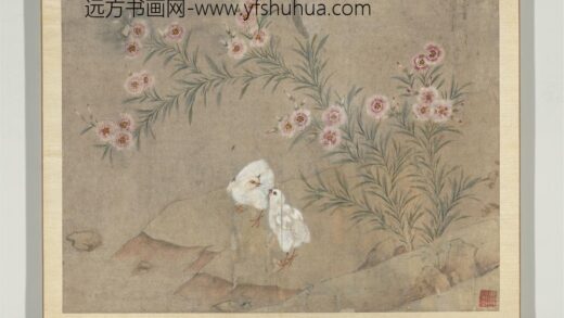 明林达花卉翎毛册 剪秋罗鸡 2.jpg