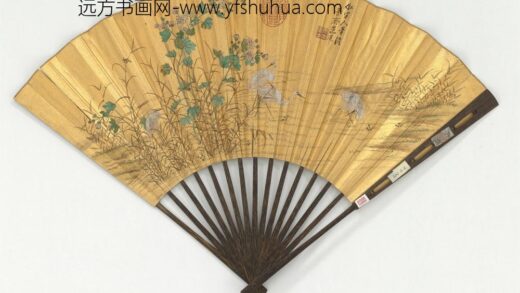 明范暹画鹭鹚成扇 1.jpg