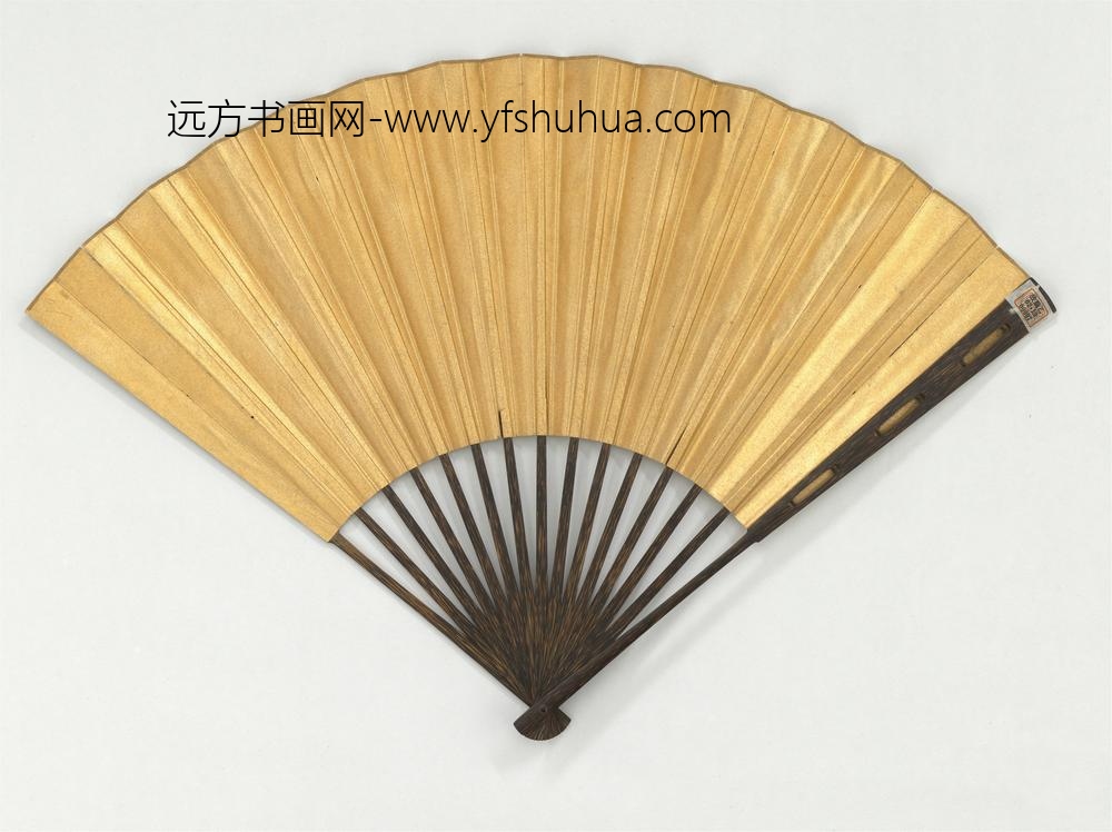 明范暹画鹭鹚成扇-