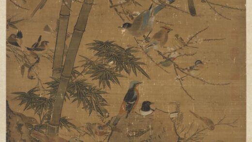 明边文进三友百禽图轴 1.jpg