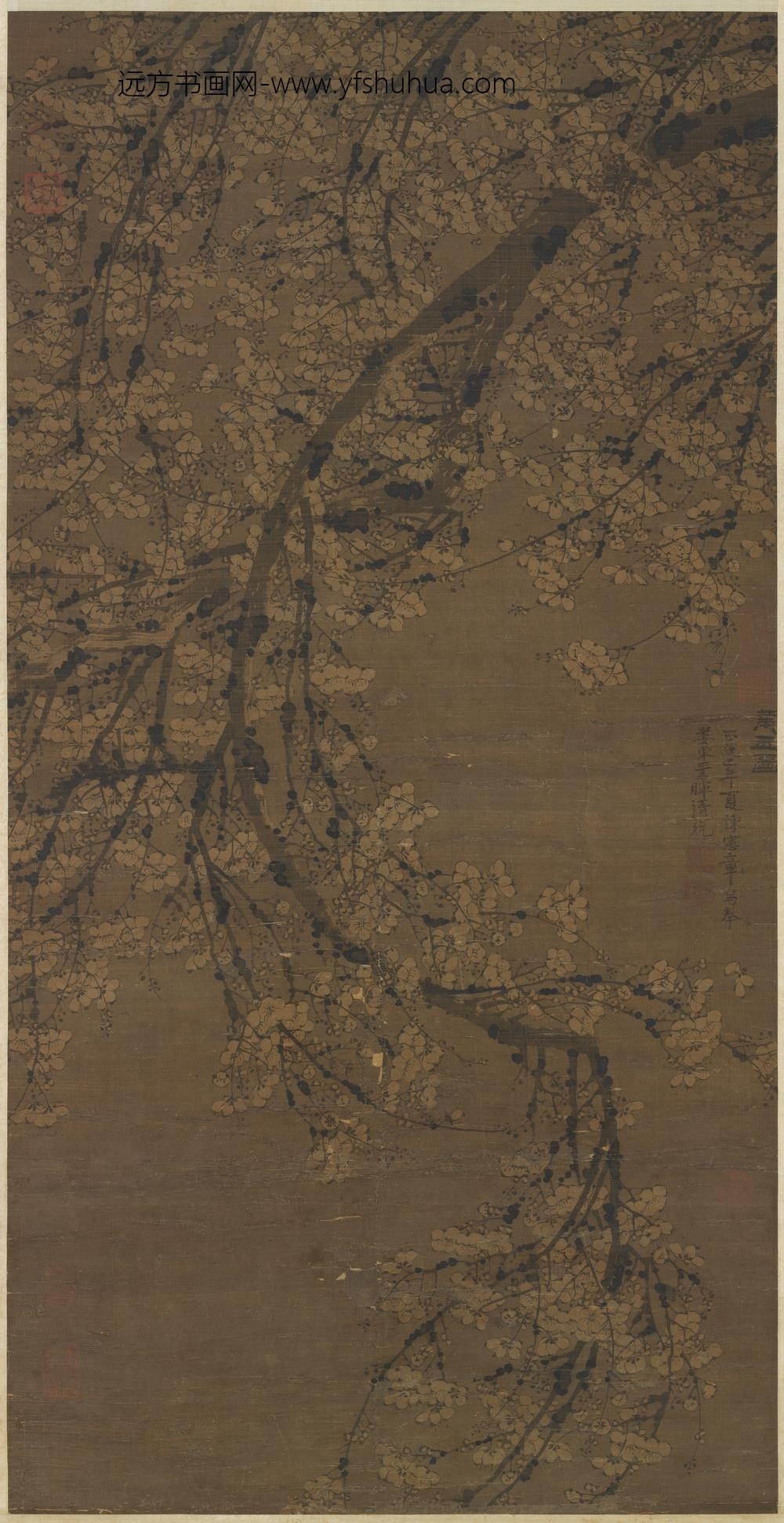 明陈宪章万玉图轴