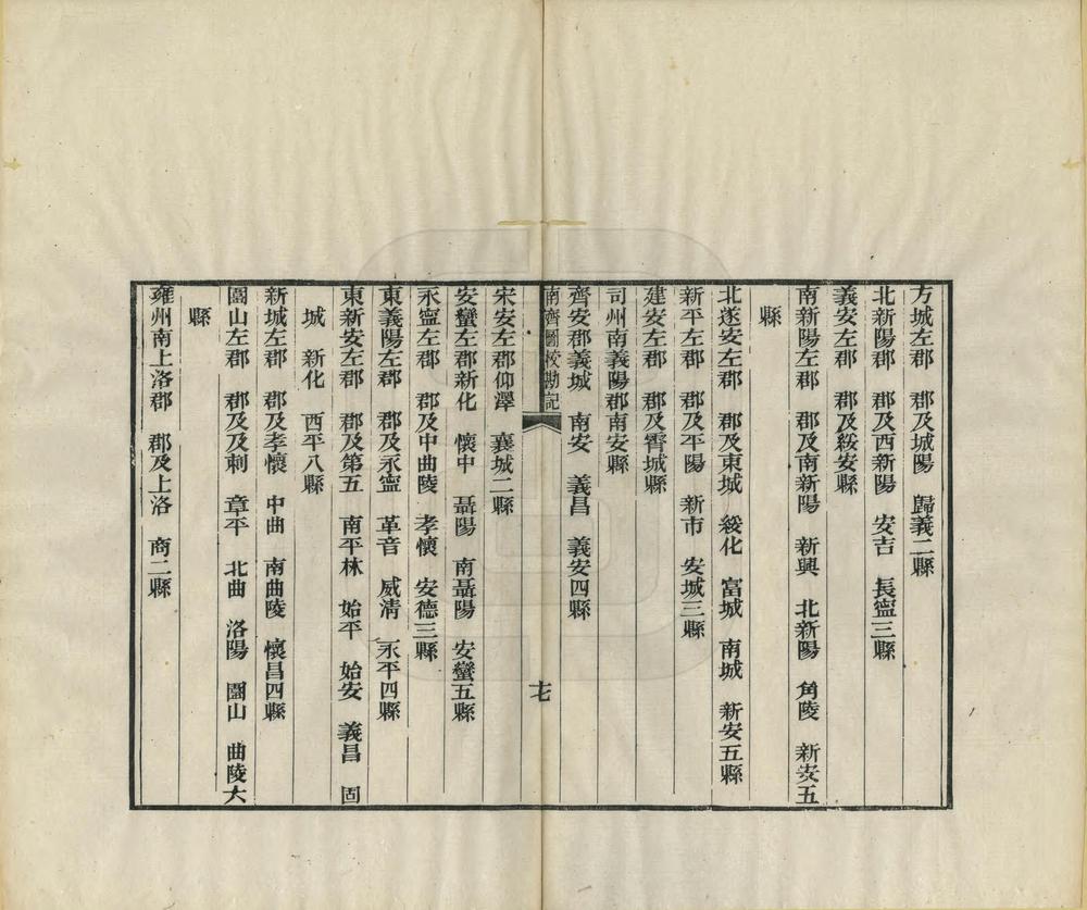 李氏历代舆地沿革图校勘记_