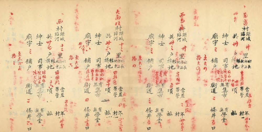 武清县城乡总册_