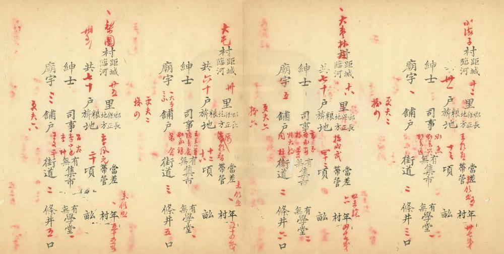 武清县城乡总册_