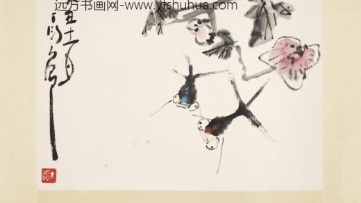 民国丁衍庸芙蓉蜻蜓单片 2.jpg