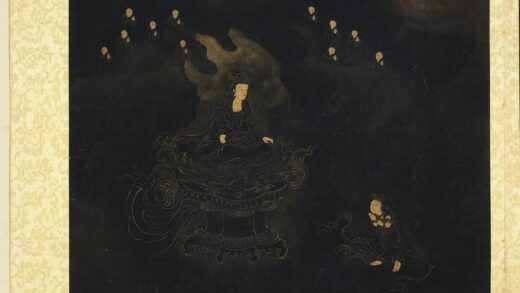 海仑画善财五十三参册 参寂静音海主夜神.jpg