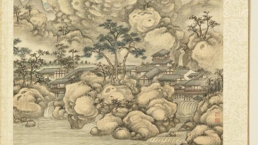 清卢湛画江山共老册 溪阁听涛 2.jpg