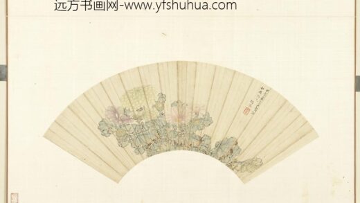 清花卉画册 清胡慥菊花.jpg