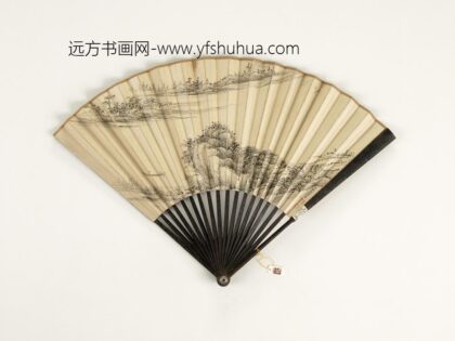 清钱汝诚书乾隆御制玉盘谣钱维城画山水 1.jpg