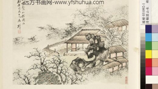 清顾澐山水册小灵鹫山馆图 2.jpg