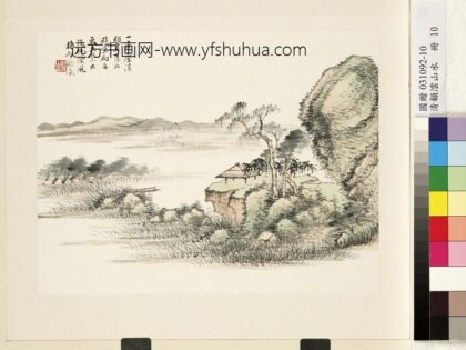 清顾澐山水册柳亭扁舟 2.jpg