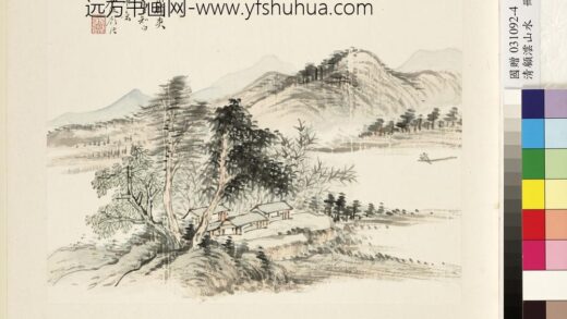 清顾澐山水册秋山晴爽 2.jpg