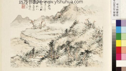 清顾澐山水册雨后秋林 2.jpg