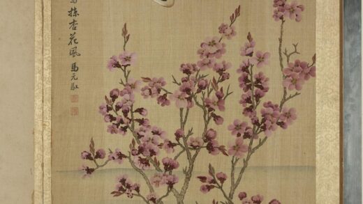 清马元驭画花卉册 杏花燕子 2.jpg