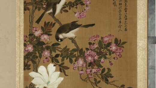 清马元驭画花卉册 海棠辛夷 2.jpg