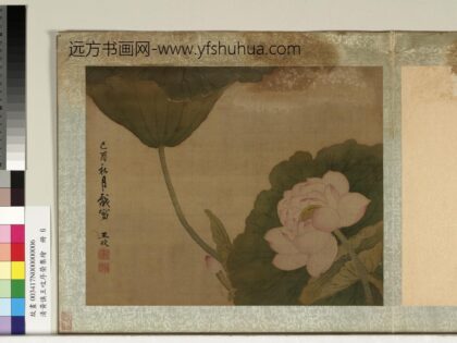 清黄慎王旼序荣集绘册 荷花 3.jpg