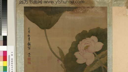 清黄慎王旼序荣集绘册 荷花 3.jpg