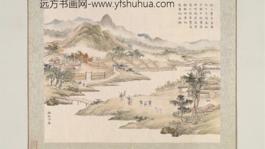 清黄钺画祥征协庆册 豳风介寿 2.jpg