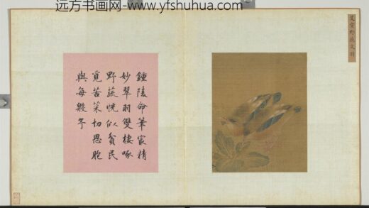 艺林韫古册 宋艾宣野蔬文羽 1.jpg