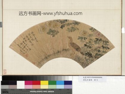 花卉画册 清姜廷干菊花翎毛.jpg