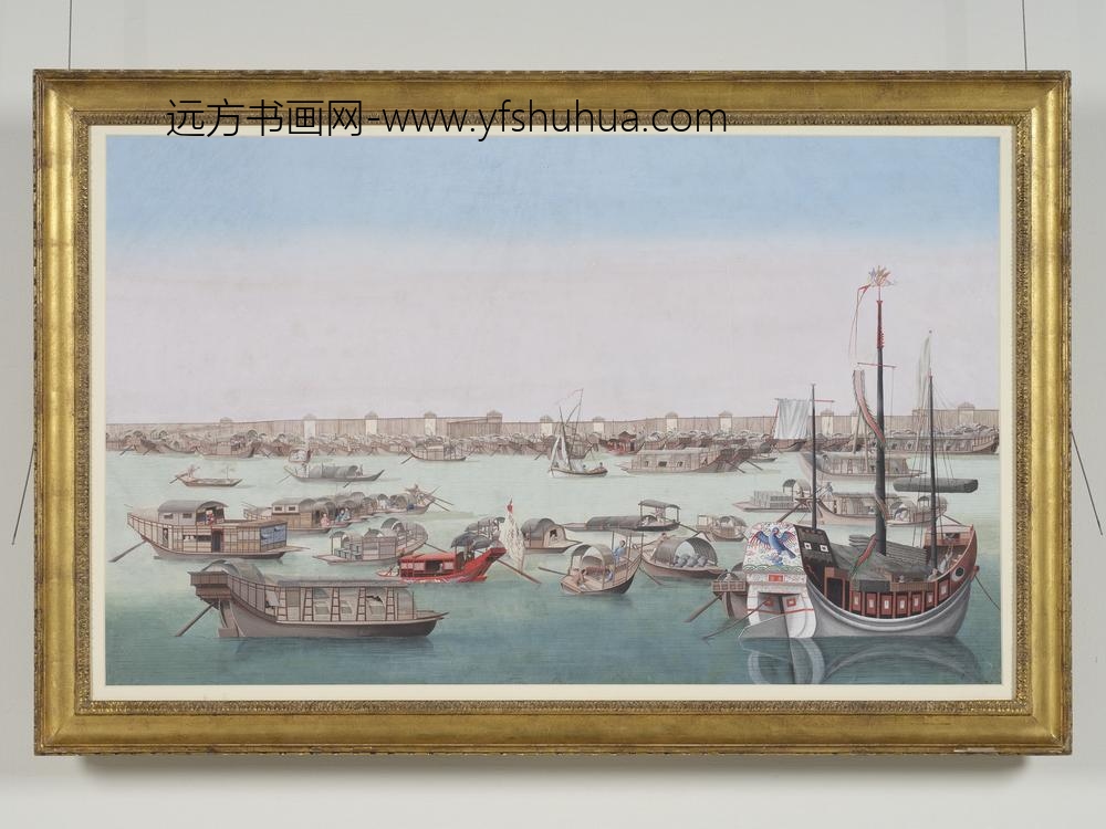 世纪后半广州船舶图框南