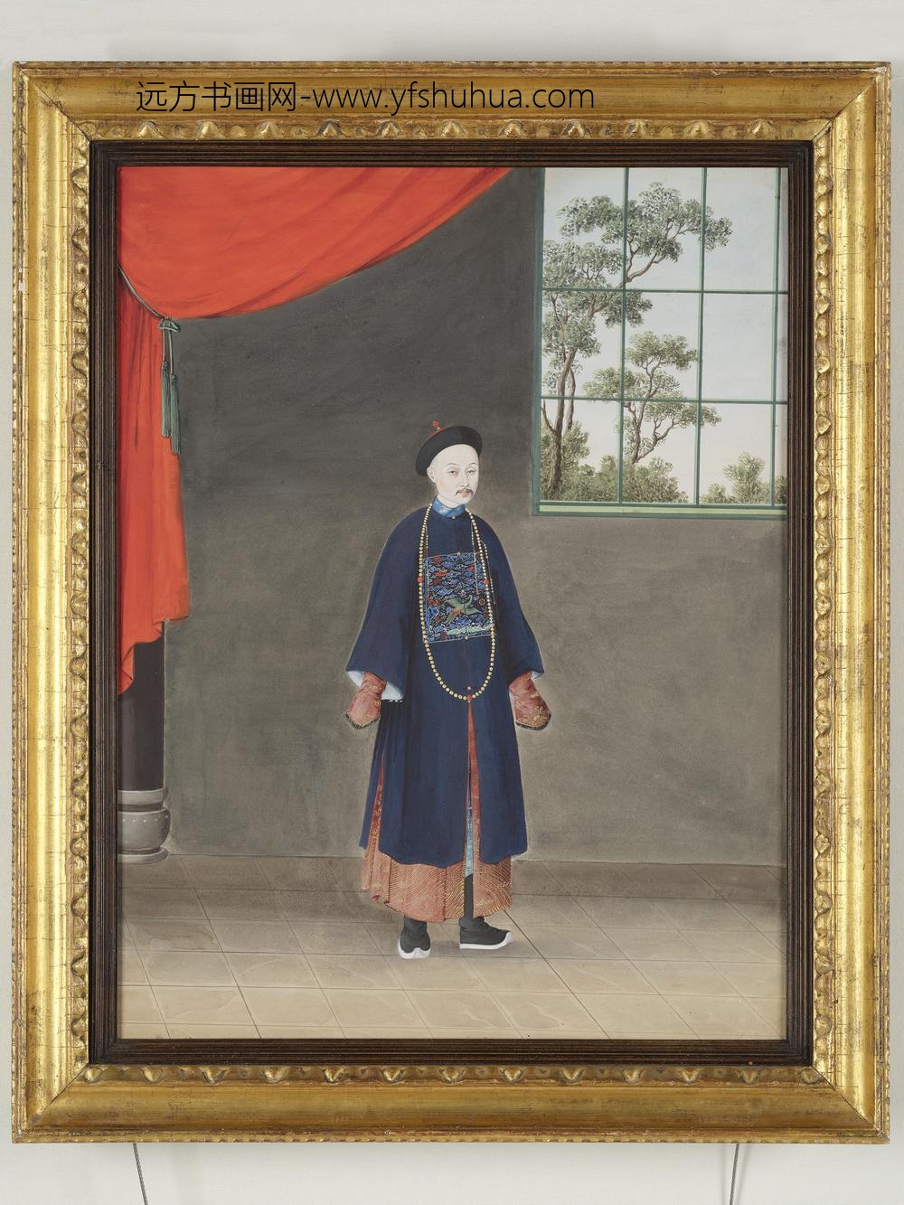 世纪初清官像框南