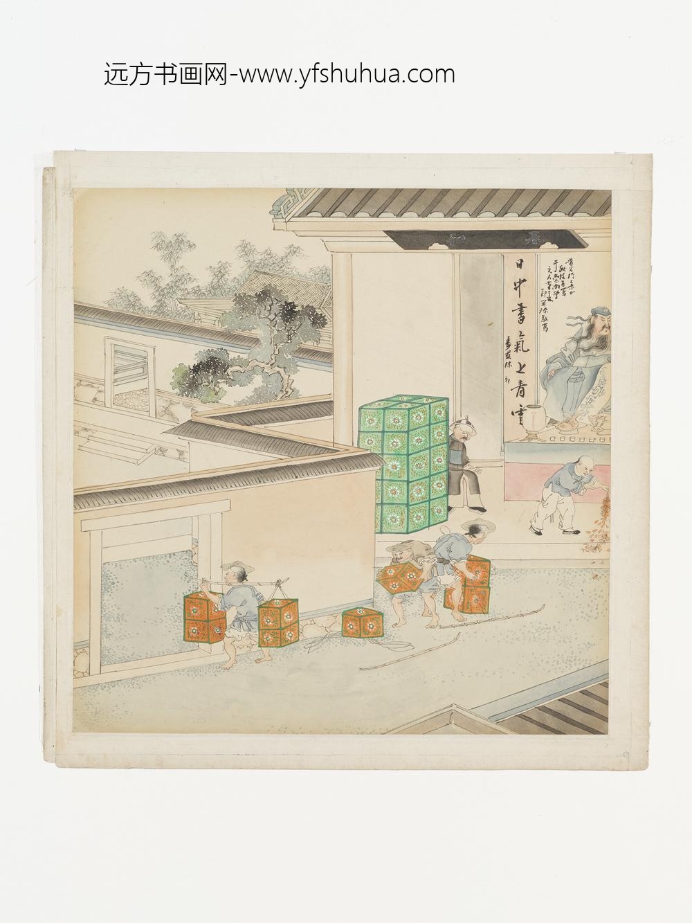 世纪晚期茶叶贸易图南-