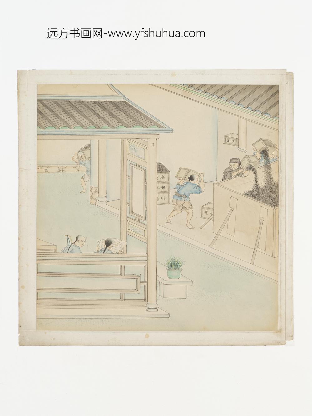 世纪晚期茶叶贸易图南-