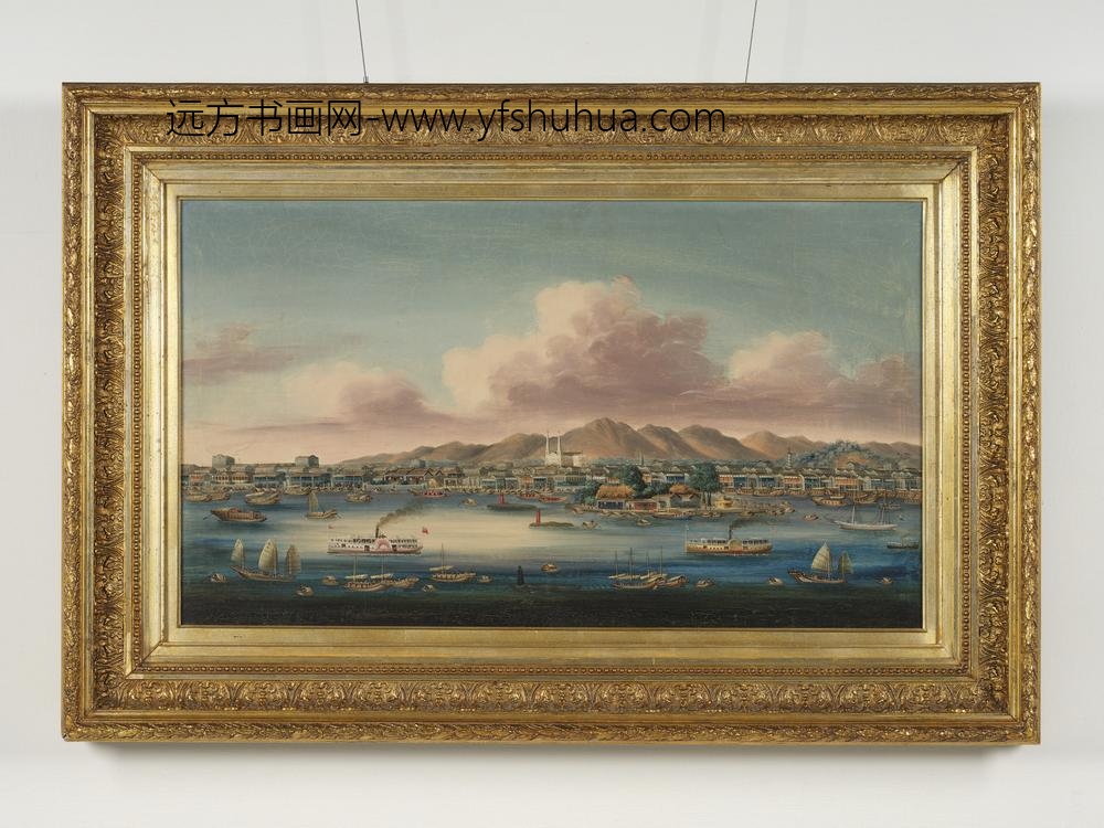 世纪末广州风景图框南