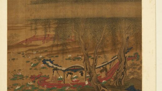 列朝名绘合册册 无款莲塘画舸.jpg