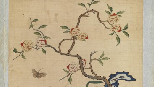 刻丝花卉册 蟠桃水仙.jpg