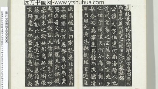 北魏故使持节侍中骠骑大将军仪同三司尚书令异州刺史江阳王元公之墓志铭墨拓本册 1.jpg