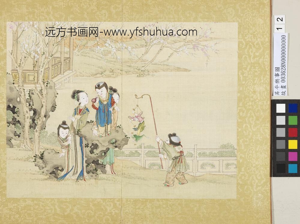 升平乐事图册-独占鳌头