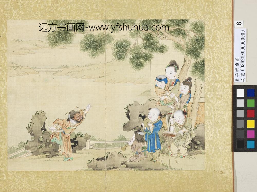 升平乐事图册-钟馗