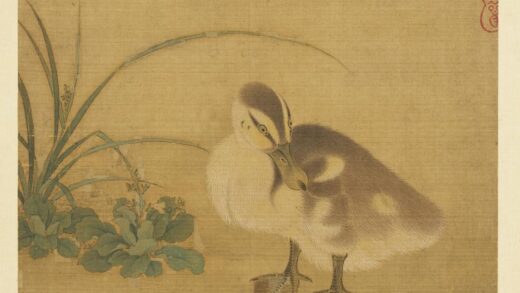 历代画幅集册 无款乳鸭.jpg