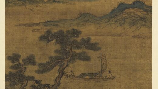 历代画幅集册 无款松下孤帆.jpg