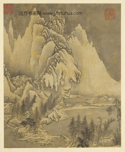 历代画幅集册 无款雪景.jpg