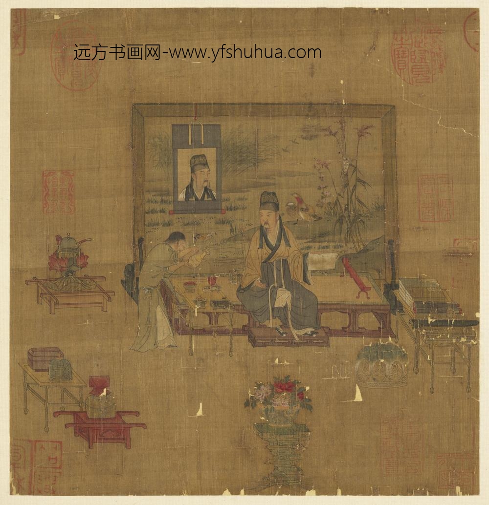 历代画幅集册册-无款人物