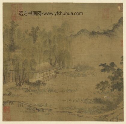 历代画幅集册册 无款柳塘钓隐.jpg