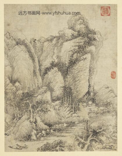 历代画幅集册册 无款溪山仙馆.jpg